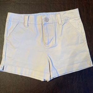Crown and Ivy Twill khaki girls shorts Size 10
